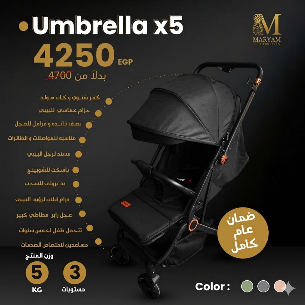 Umbrella x5R Stroller