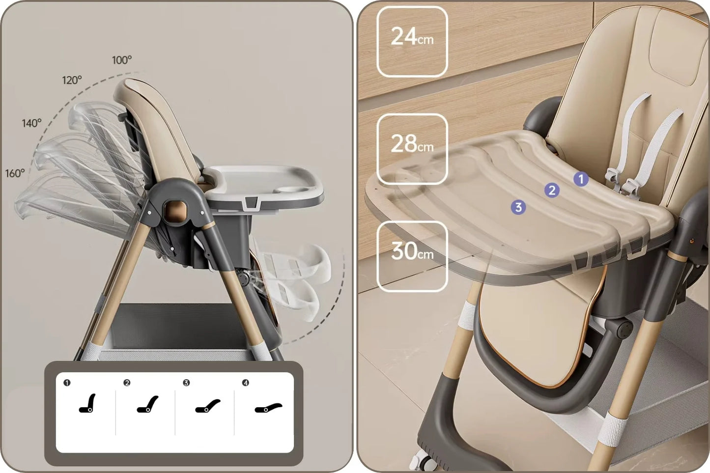 high chair S-330