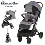 عربة أطفال MonBébé K9G – خفيفة الوزن ومثالية للسفر