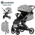 عربة أطفال  MonBébé 6600خفيفة وقابلة للطي للسفر