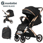 عربة أطفال  MonBébé 6600خفيفة وقابلة للطي للسفر