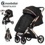 MonBébé  6600F عربة أطفل خفيفة وقابلة للطي للسفر
