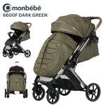 MonBébé  6600F عربة أطفل خفيفة وقابلة للطي للسفر