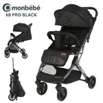 عربة أطفالMonBébé  K8 Pro خفيفة وقابلة للطي للسفر