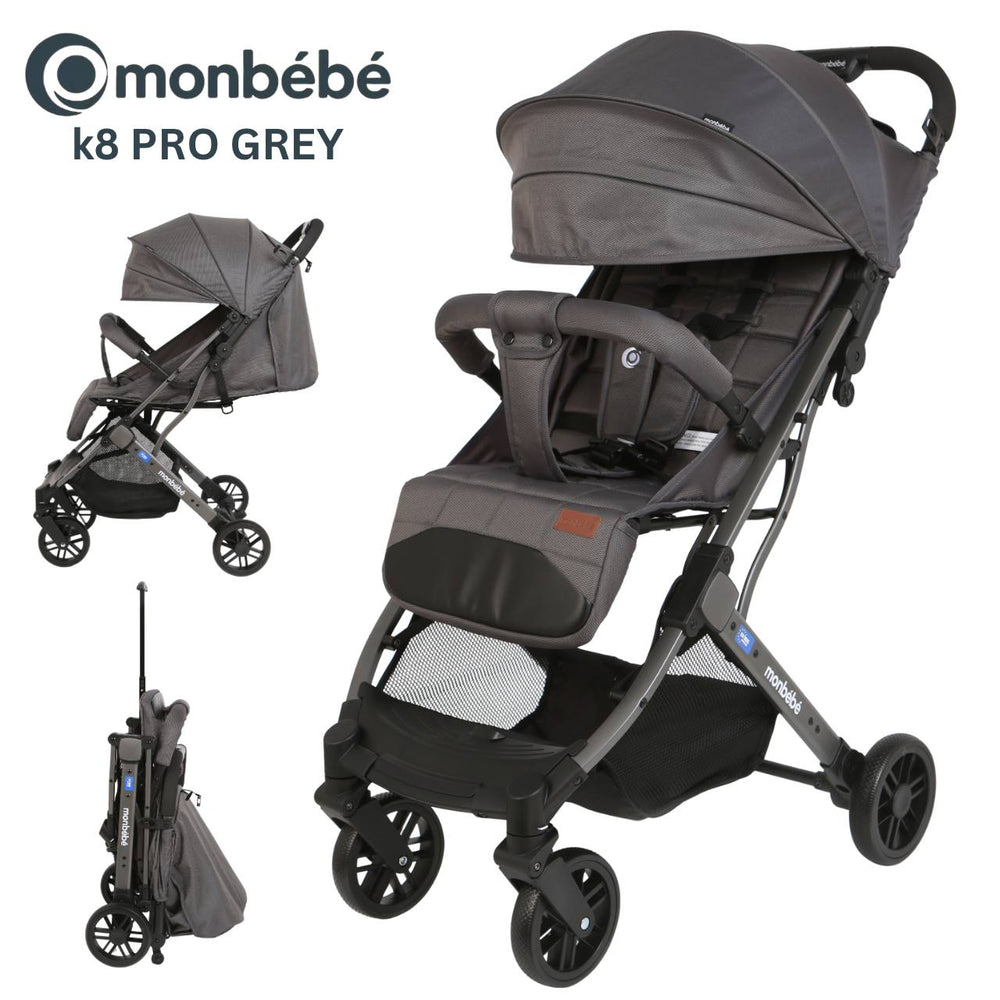 عربة أطفالMonBébé  K8 Pro خفيفة وقابلة للطي للسفر