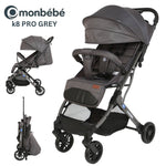 عربة أطفالMonBébé  K8 Pro خفيفة وقابلة للطي للسفر