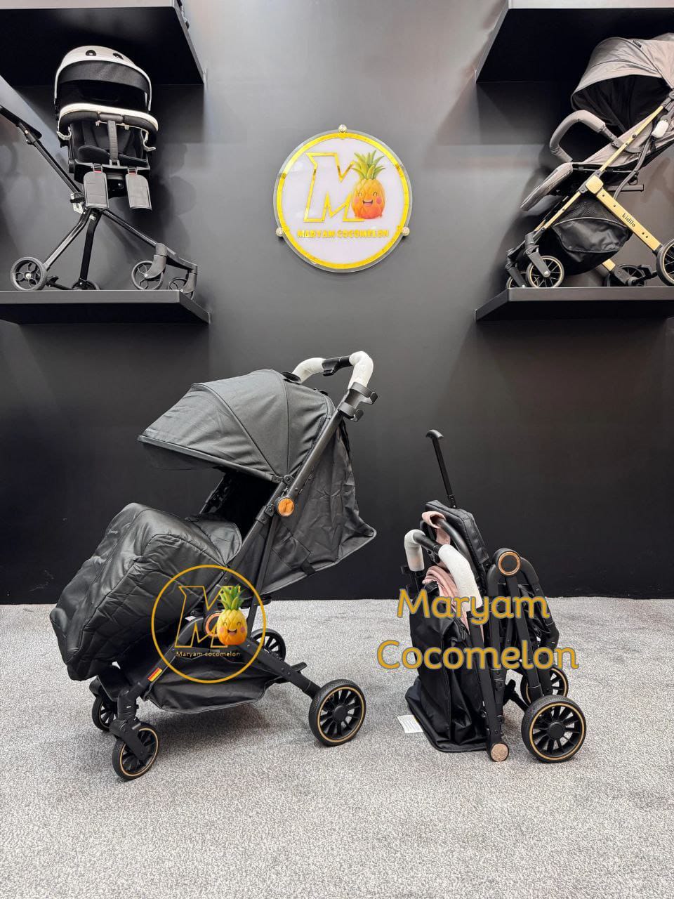 ربة أطفال Umbrella X5R خفيفة الوزن وقابلة للطي للسفر والطائرة