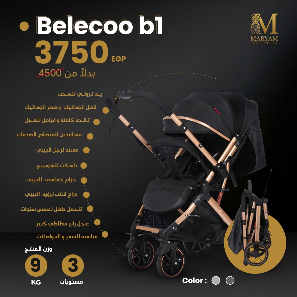 belecoo B1 Stroller