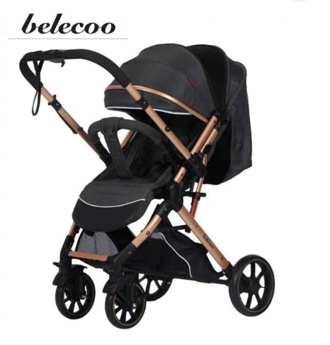 عربة أطفال Belecoo B1 خفيفة الوزن وقابلة للطي للسفر
